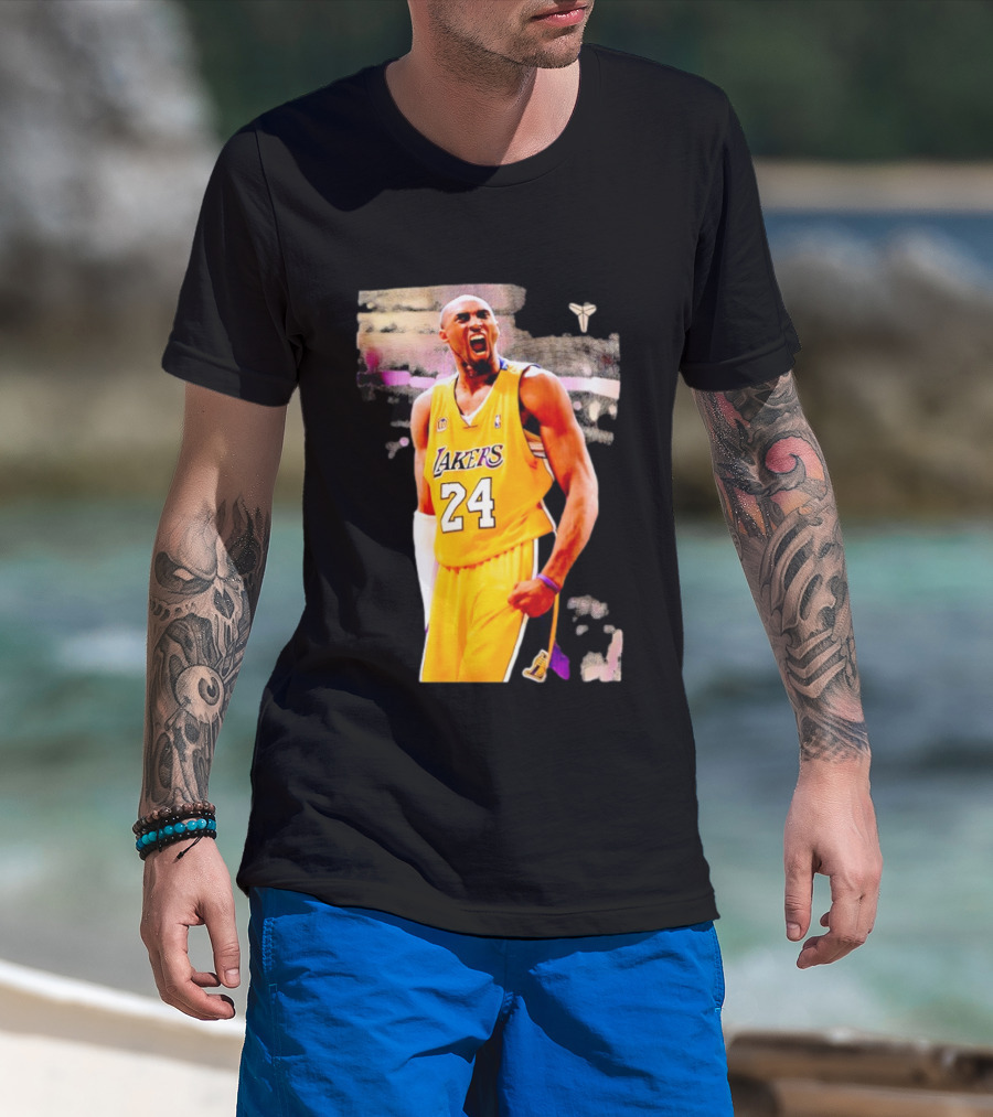 Kobe Bryant Los Angeles Lakers 24 Basketball T-Shirt