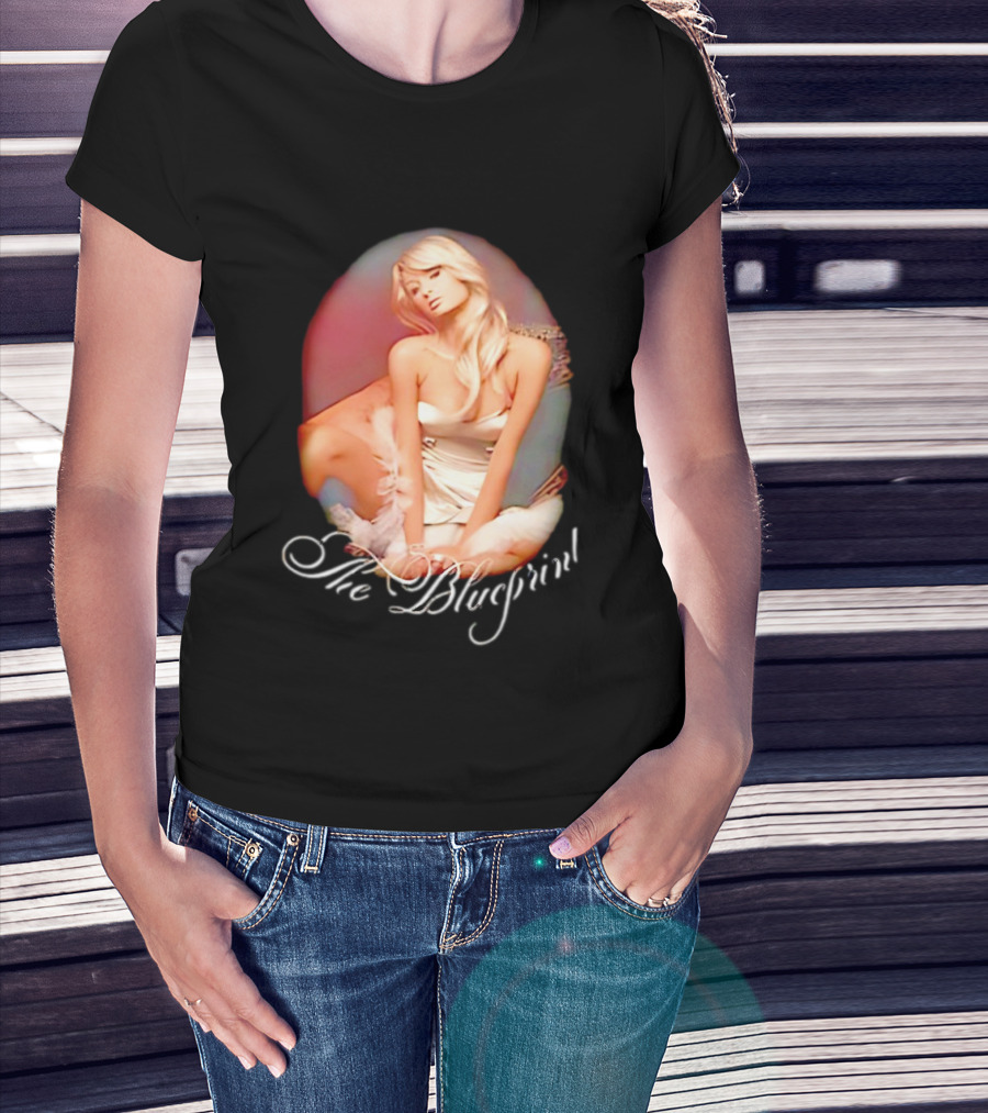 Paris Hilton The Blueprint Retro 2000s Fashion Icon Photography T-Shirt