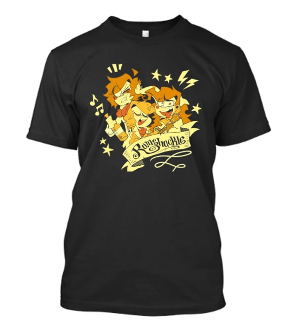 Ramshackle The Animated Pilot Stars Music Lightning Cartoon T-Shirt