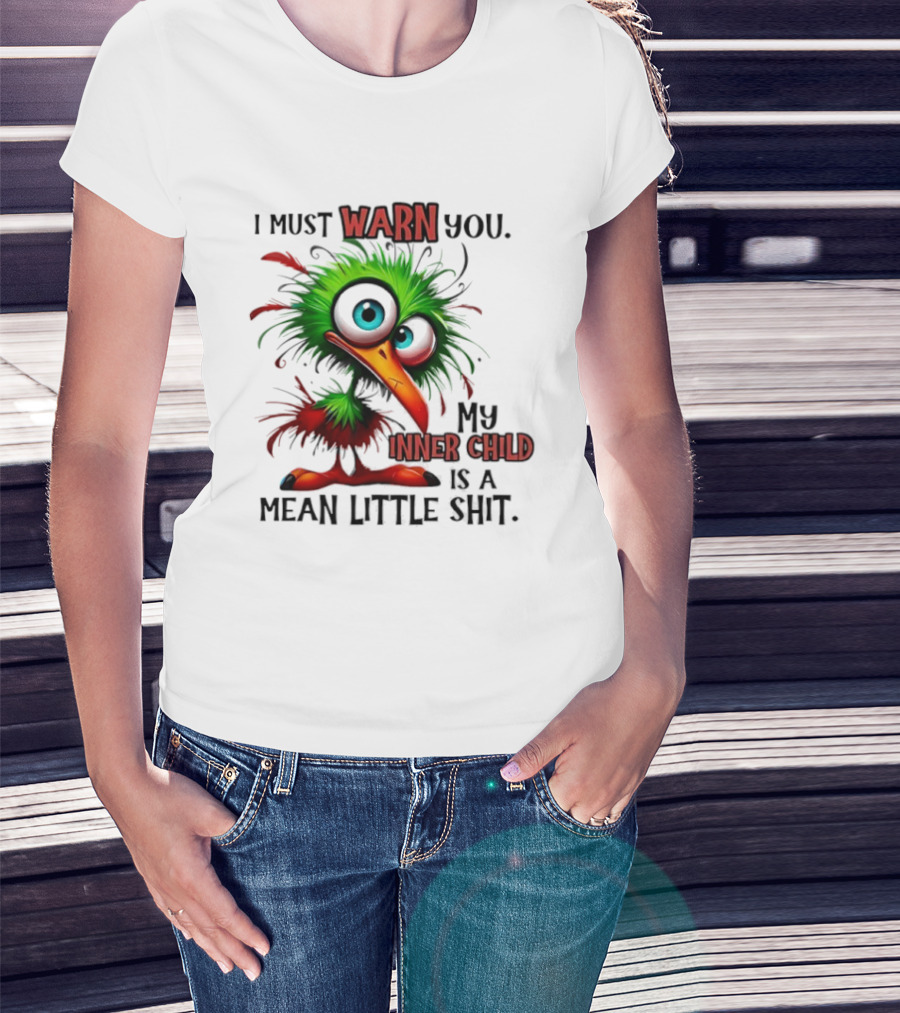 WARN Inner Child Green Bird T-Shirt