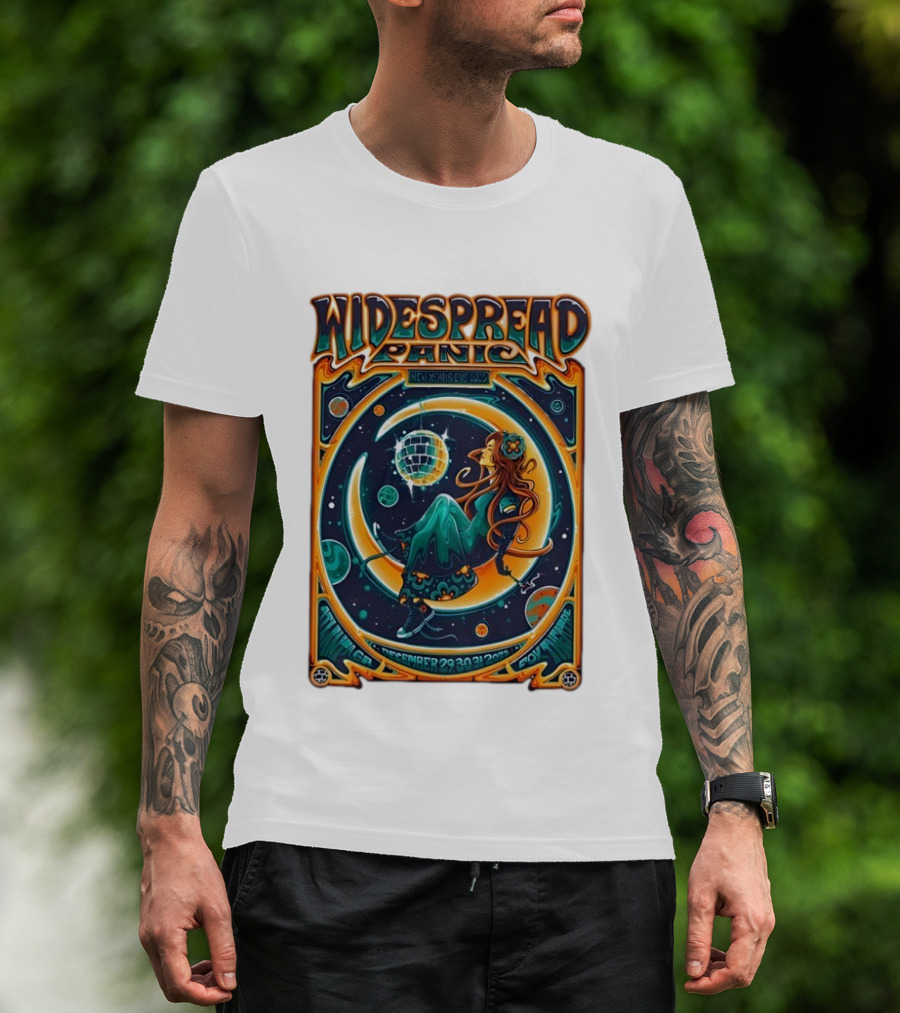 Widespread Panic New Year's Eve 2025 Fox Theatre Atlanta Dec 29 31 T-Shirt