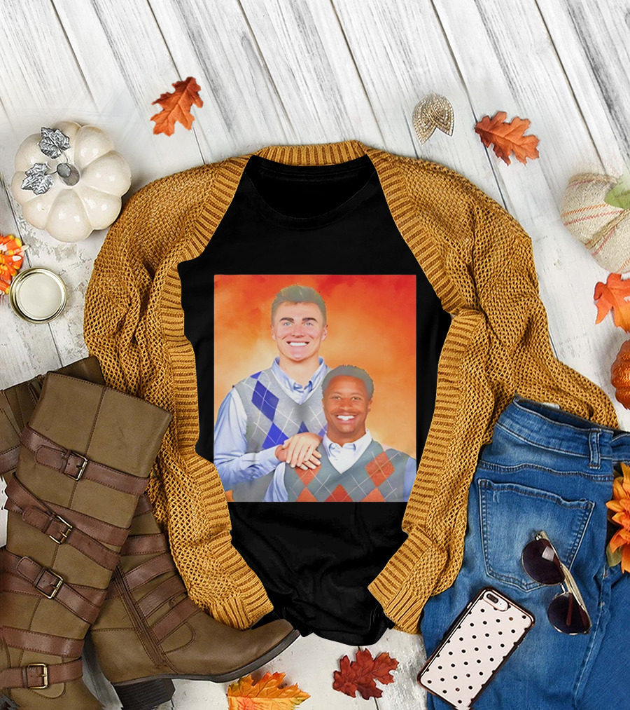 Bo Nix Courtland Sutton Step Brothers Denver Broncos NFL T-Shirt