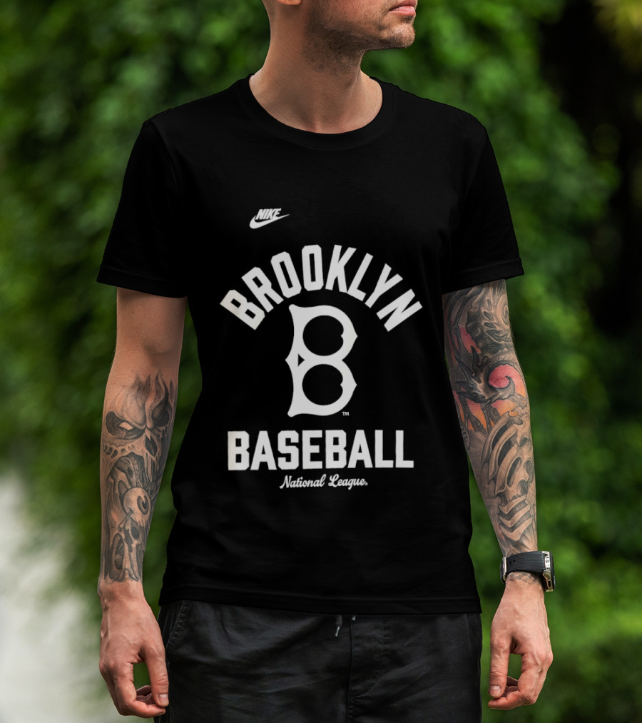 Brooklyn Baseball National League Nike Dodgers B T-Shirt