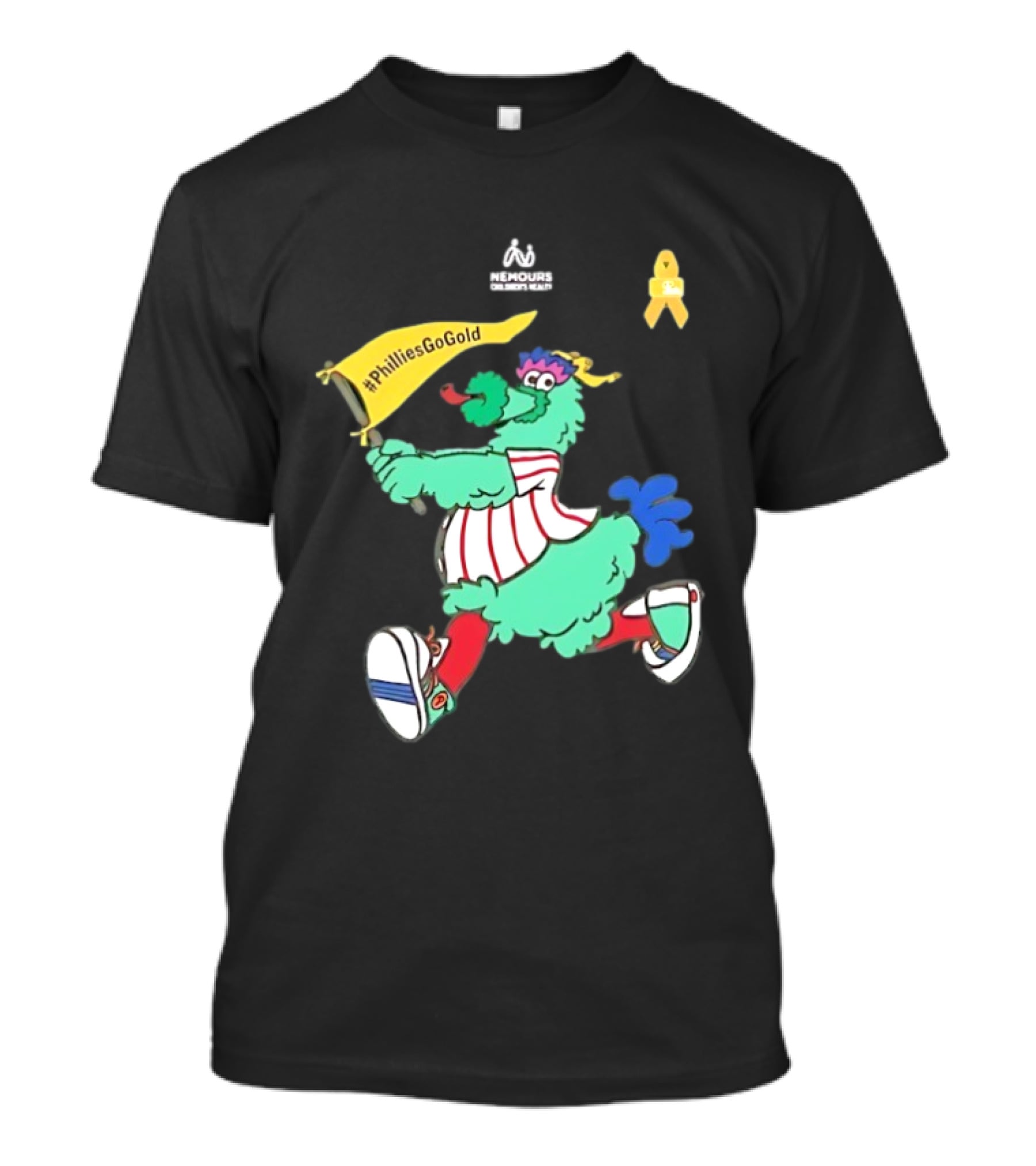 Nemours Childhood Partnership With Philadelphia Phillies #PhilliesGoGold T-Shirt