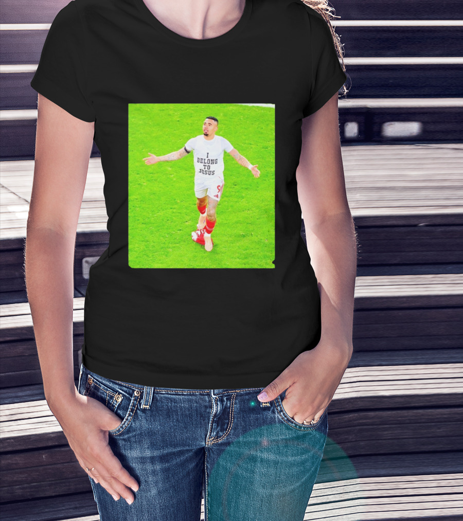 Gabriel Jesus I Belong To Jesus Arsenal FC T-Shirt