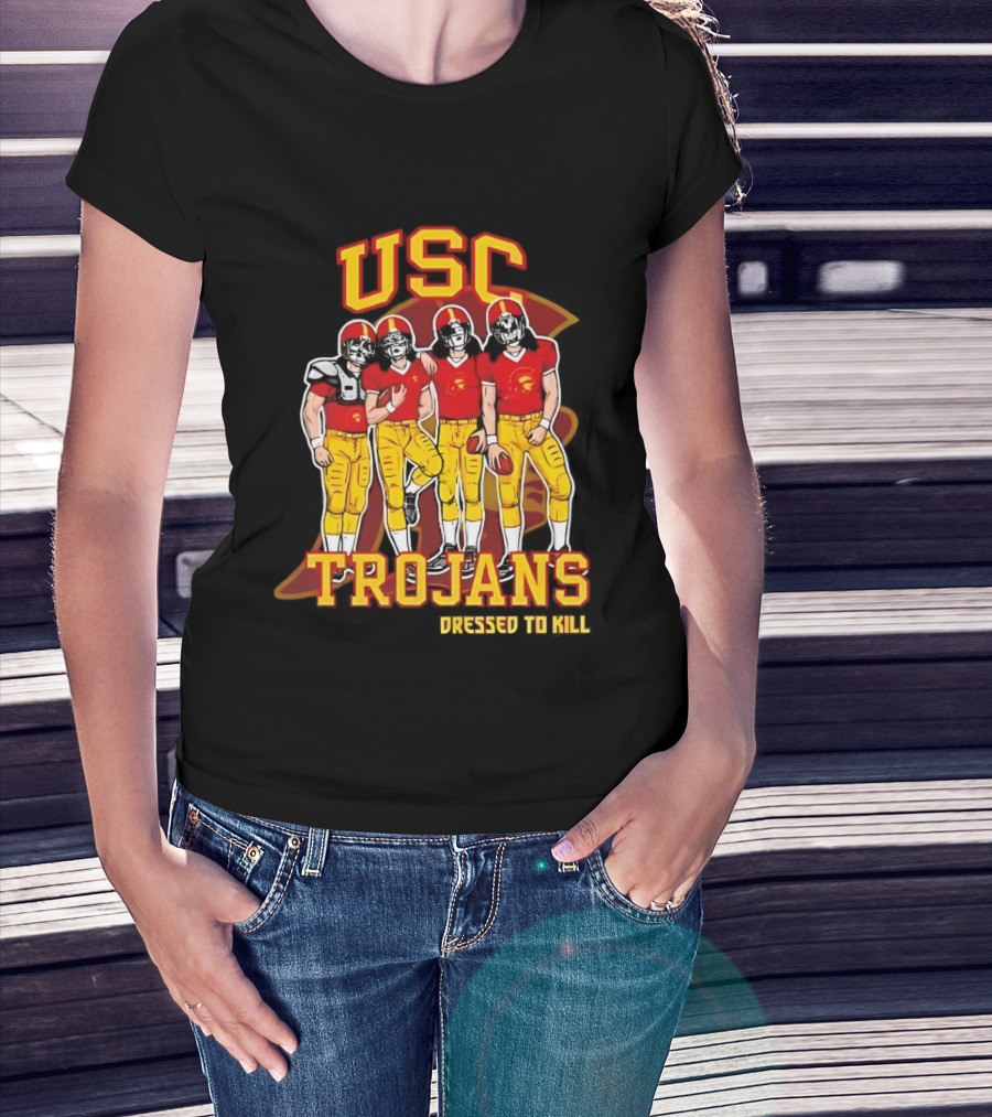 USC Trojans Football Dressed To Kill T-Shirt