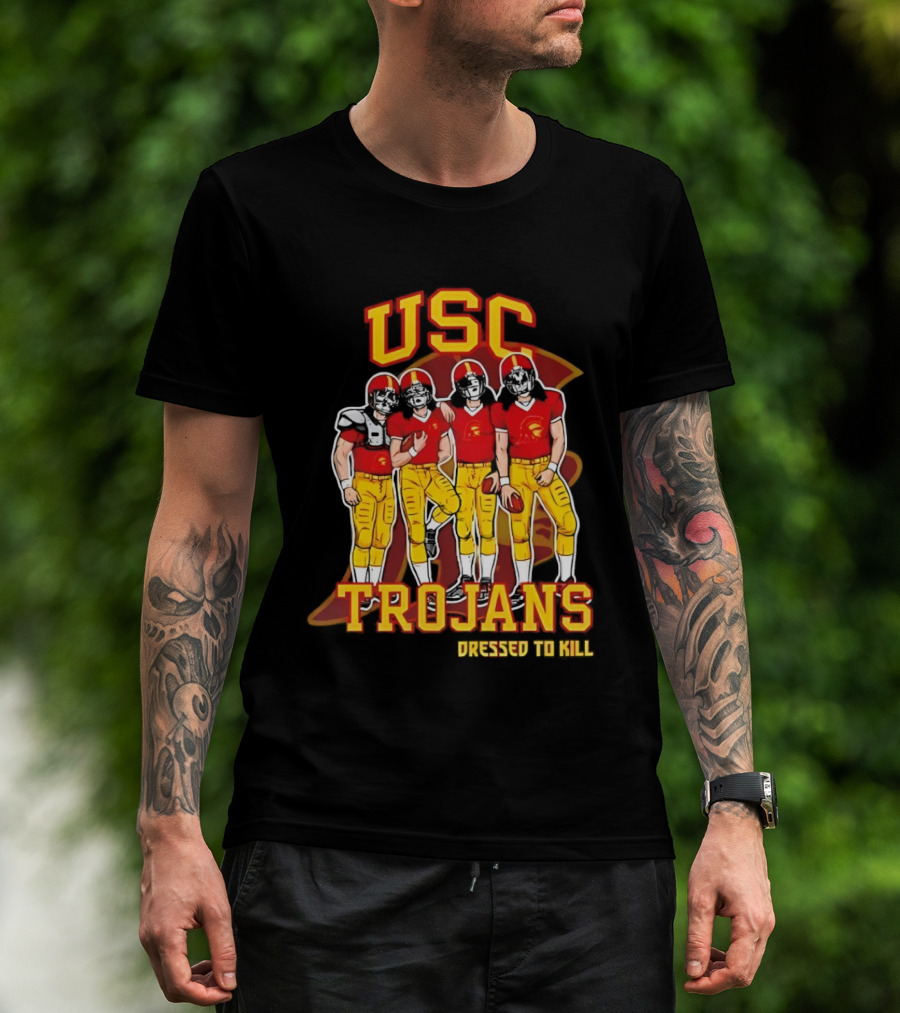 USC Trojans Football Dressed To Kill T-Shirt