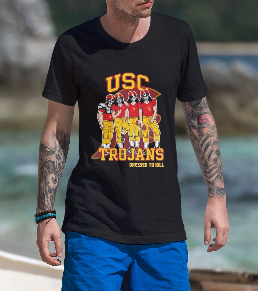 USC Trojans Football Dressed To Kill T-Shirt