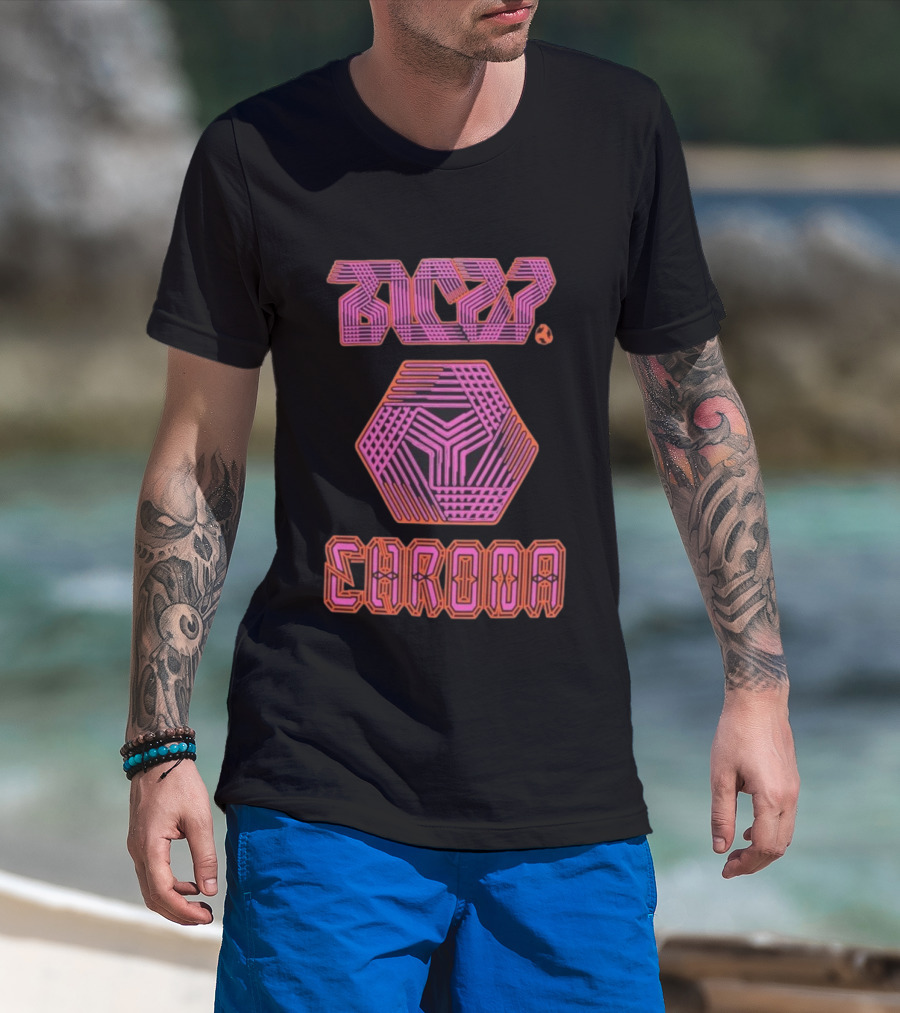 Bicep Chroma Hexagonal Geometric T-Shirt
