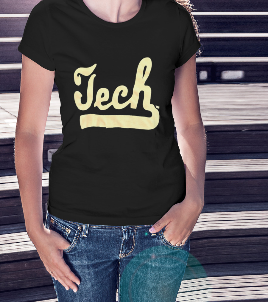 Louisiana Tech Script Font T-Shirt