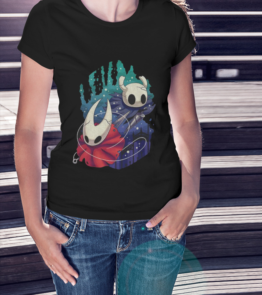 Protector Knight Silksong Hollow Knight Adventure T-Shirt
