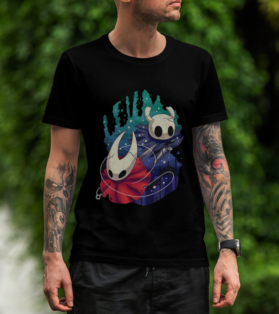 Protector Knight Silksong Hollow Knight Adventure T-Shirt