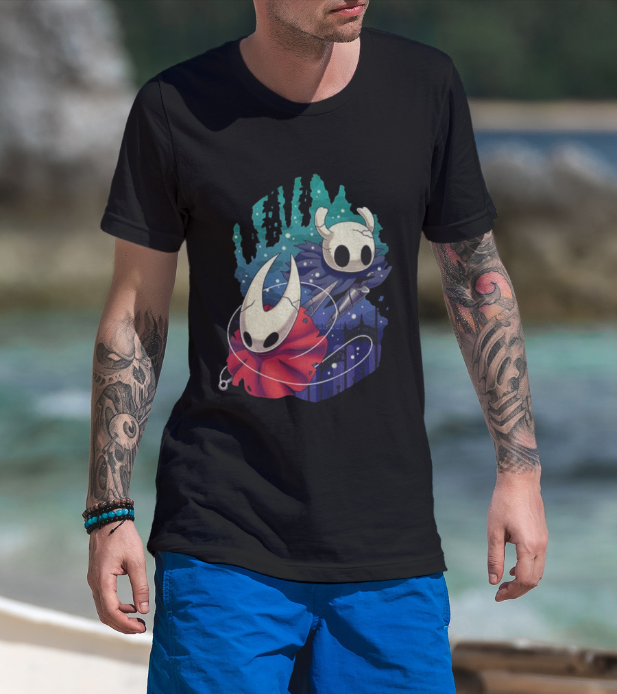 Protector Knight Silksong Hollow Knight Adventure T-Shirt