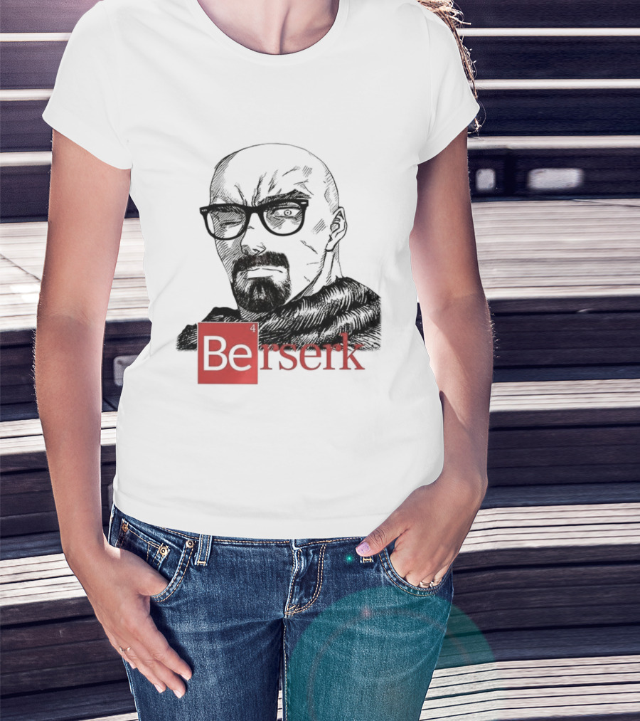 Berserk Anime Breaks Bad Inspired Fusion T-Shirt
