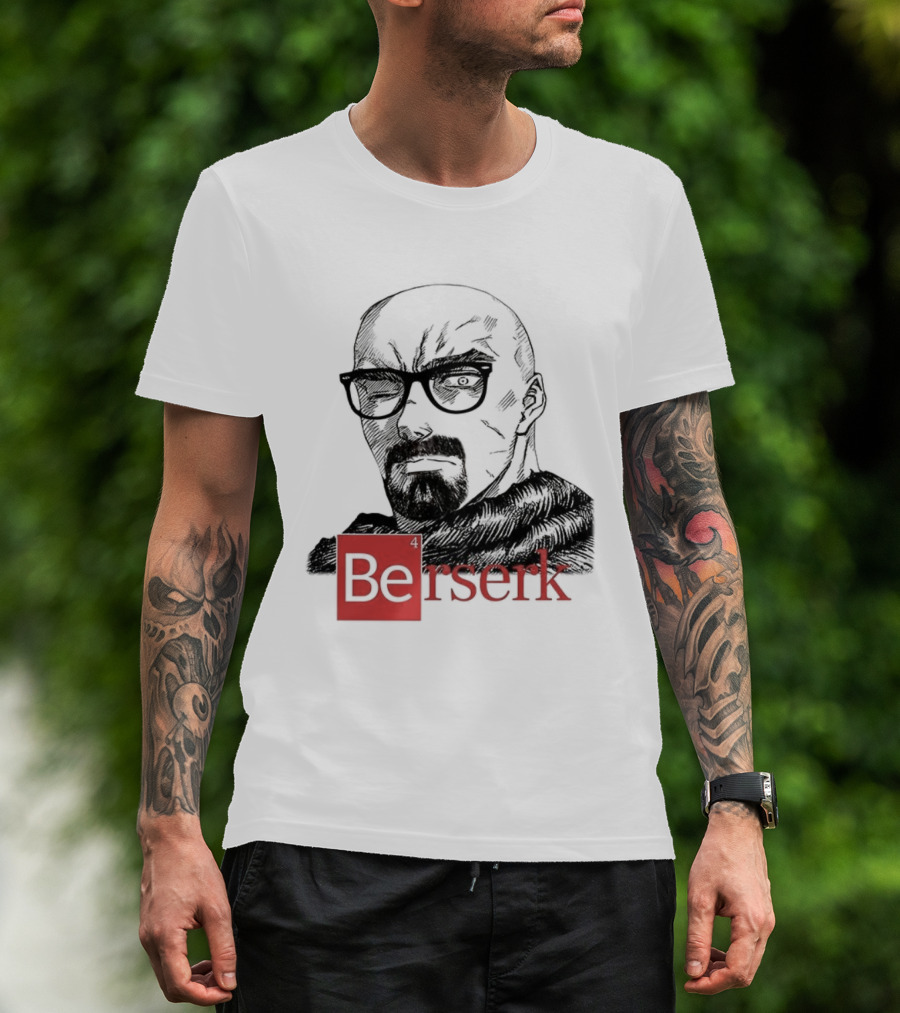 Berserk Anime Breaks Bad Inspired Fusion T-Shirt