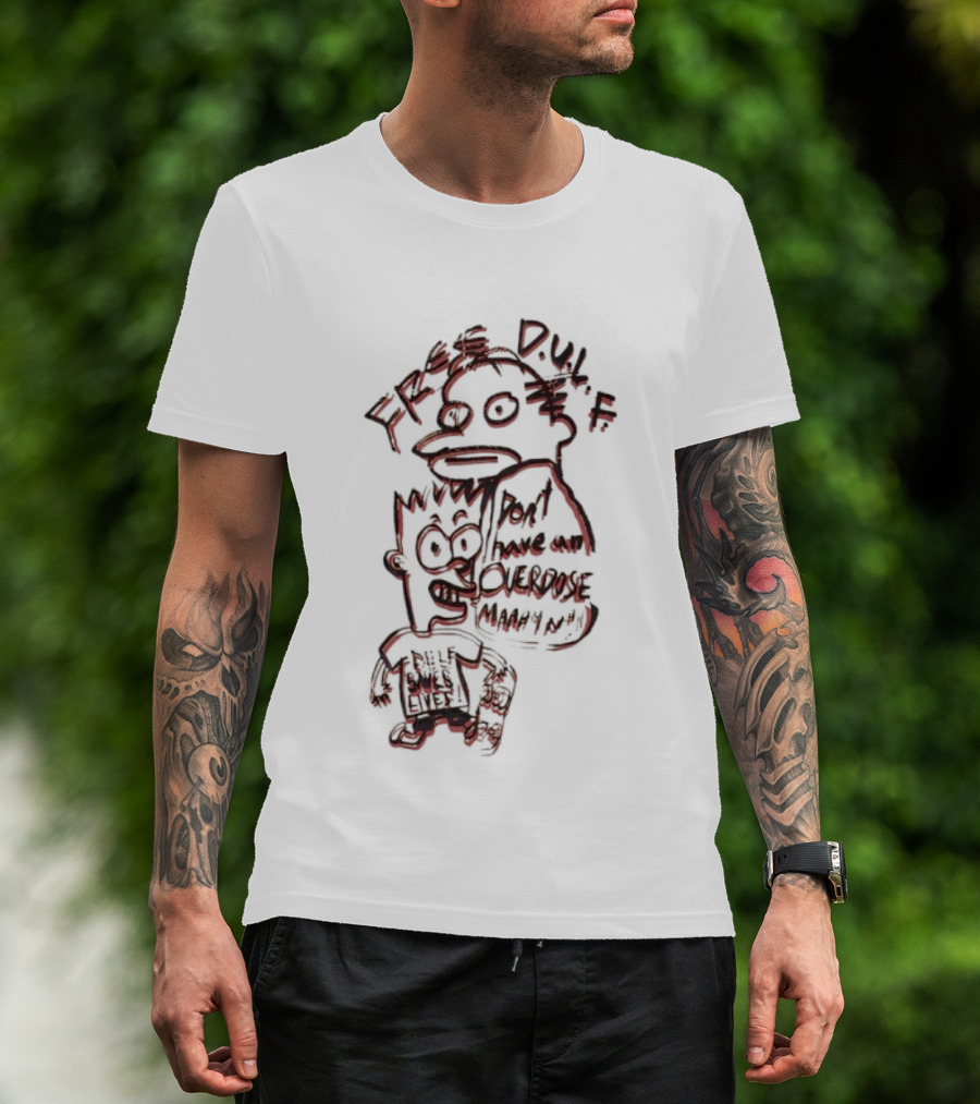 Free Dull Boy Under Oath With Slack Jaw T-Shirt