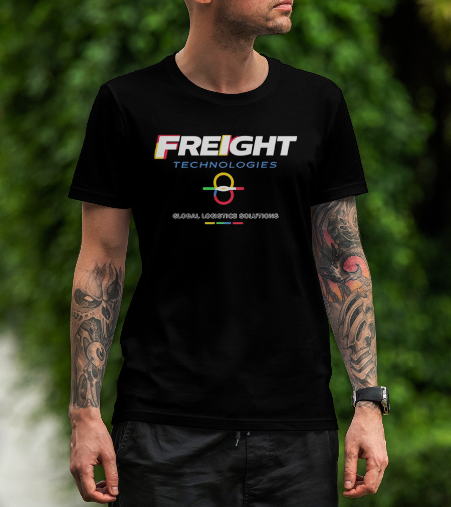 Freight Technologies Global Logistics Solutions Olympic Ring T-Shirt