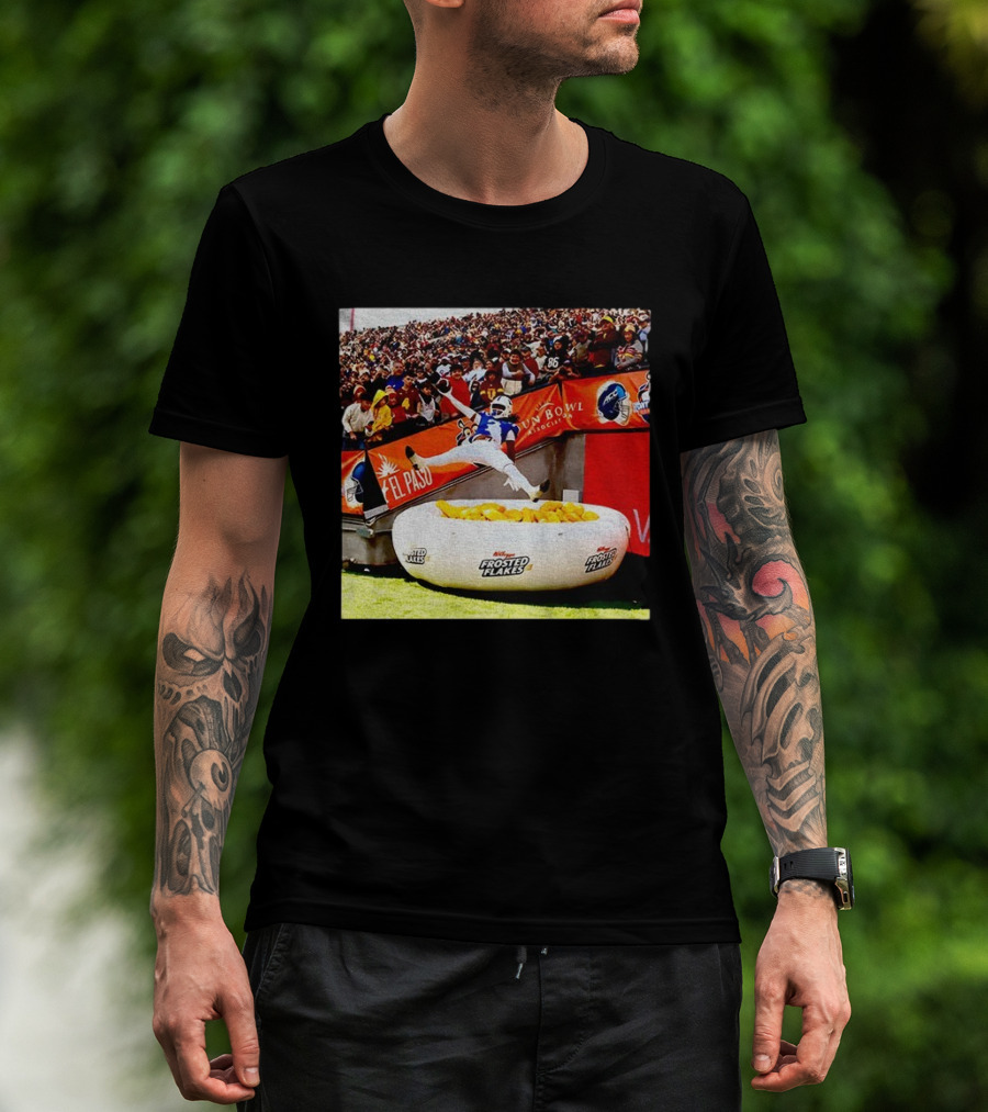 Que’Sean Brown Frosted Flakes Leap Tony The Tiger T-Shirt