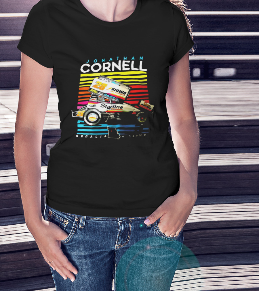 Jonathan Cornell Sedalia Missouri Kiowa Starline Car T-Shirt
