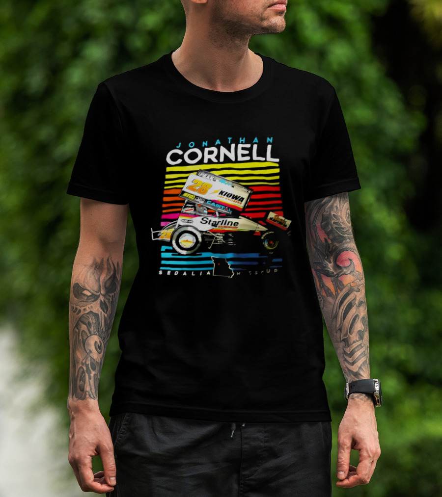 Jonathan Cornell Sedalia Missouri Kiowa Starline Car T-Shirt