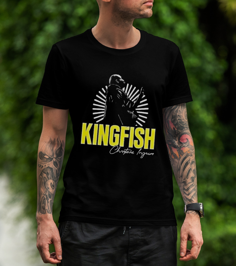 Kingfish Christone Ingram Blues Guitarist Iconic T-Shirt