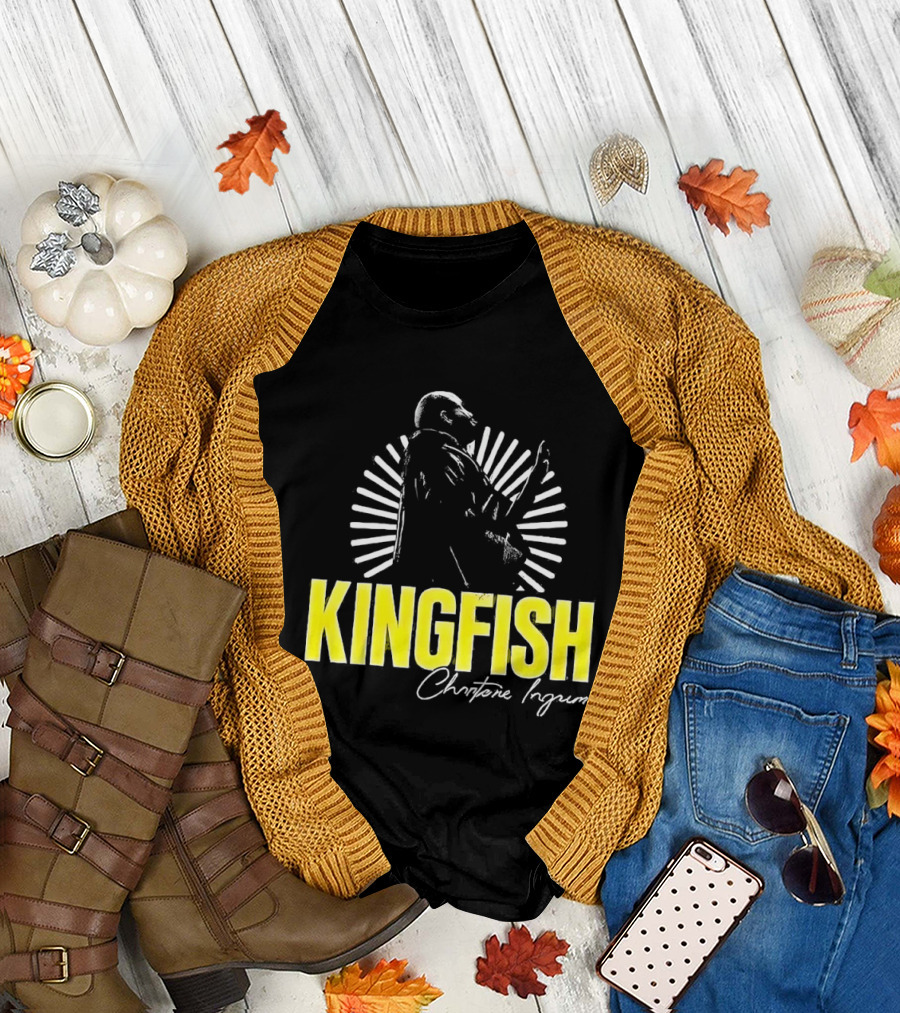 Kingfish Christone Ingram Blues Guitarist Iconic T-Shirt