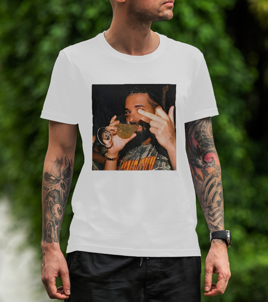 Drake Middle Finger Iceman Album 2025 T-Shirt