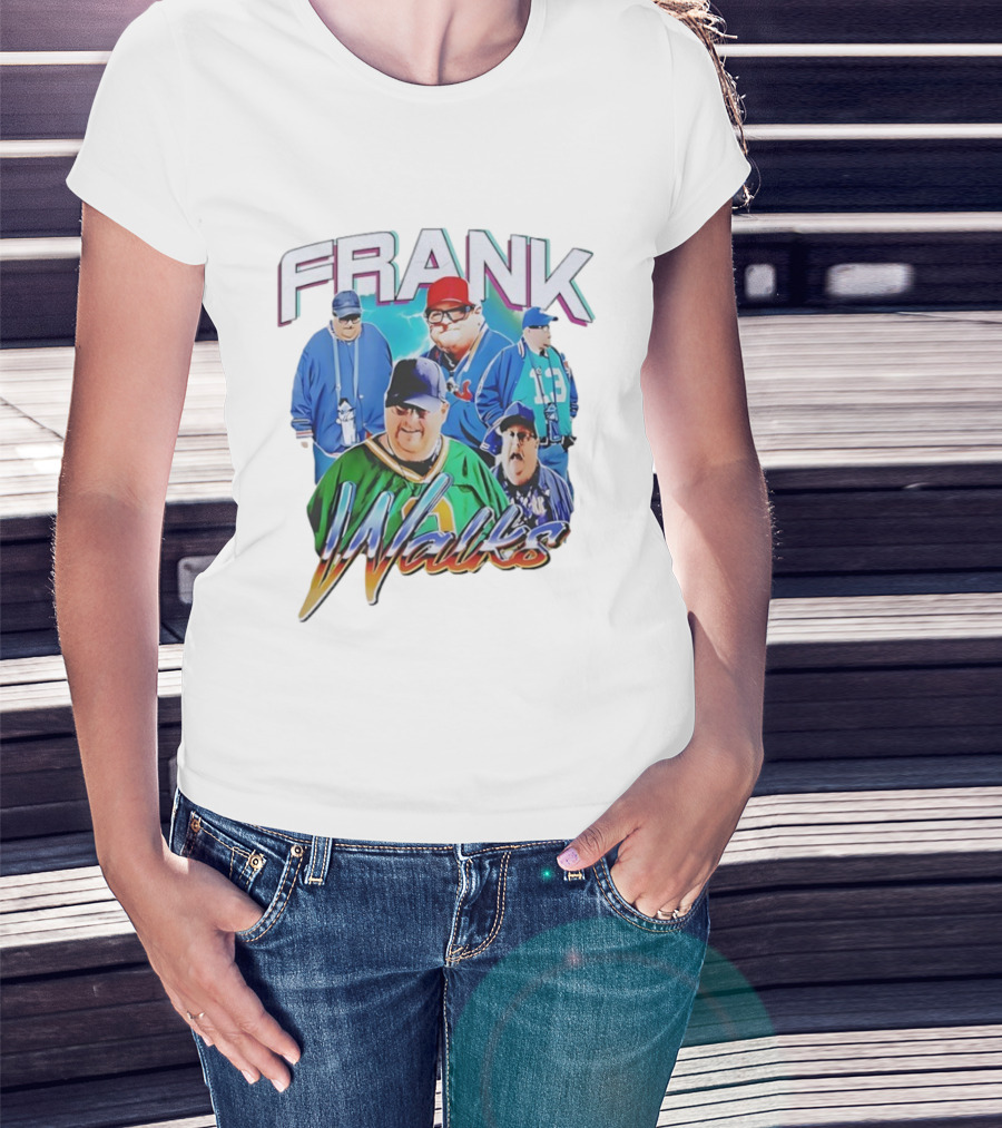 Frank Fleming Walks Coach Baseball Football Sports Fan Moments T-Shirt
