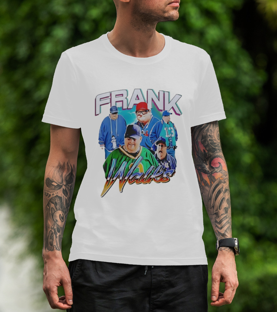 Frank Fleming Walks Coach Baseball Football Sports Fan Moments T-Shirt