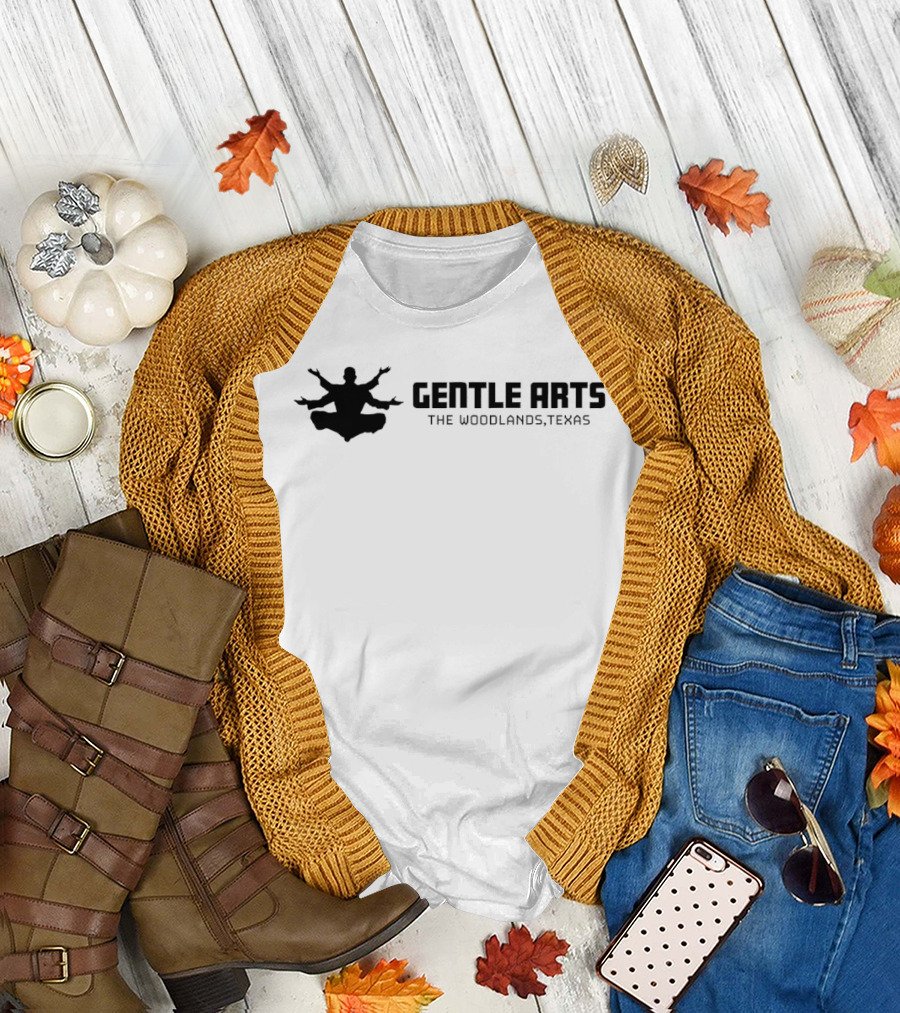 Gorilla Brazilian Jiu Jitsu Academy The Woodlands Texas Gentle Arts T-Shirt