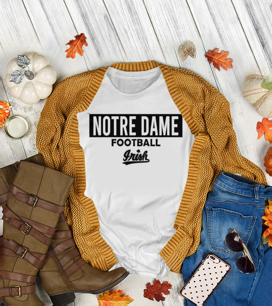 Notre Dame Fighting Irish Under Armour 2025 Football Fan T-Shirt