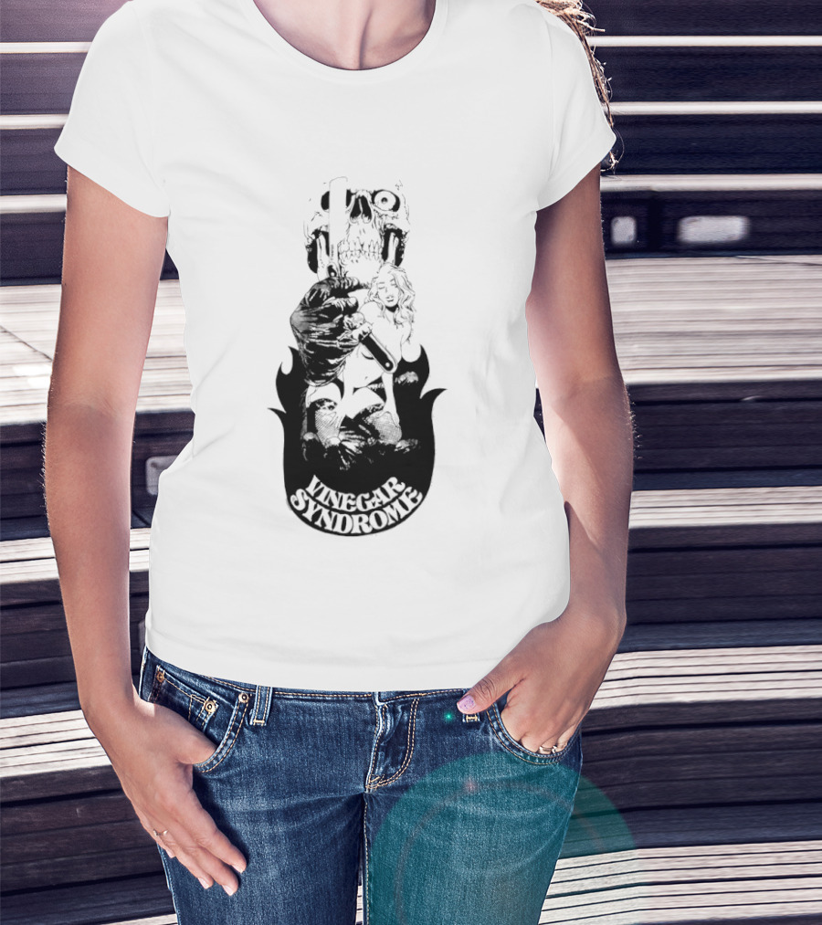 Skull Vinegar Syndrome Occam’s Razor T-Shirt