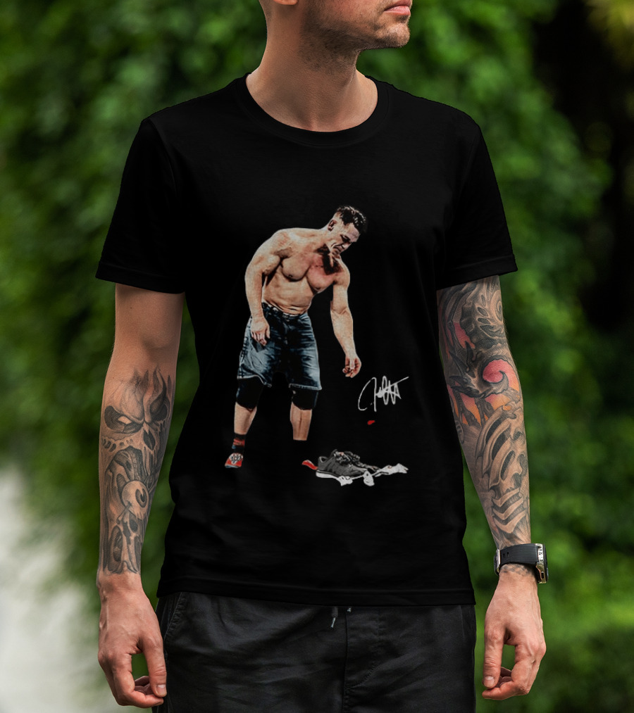 John Cena Final Act WWE Signature Moments Collectible T-Shirt
