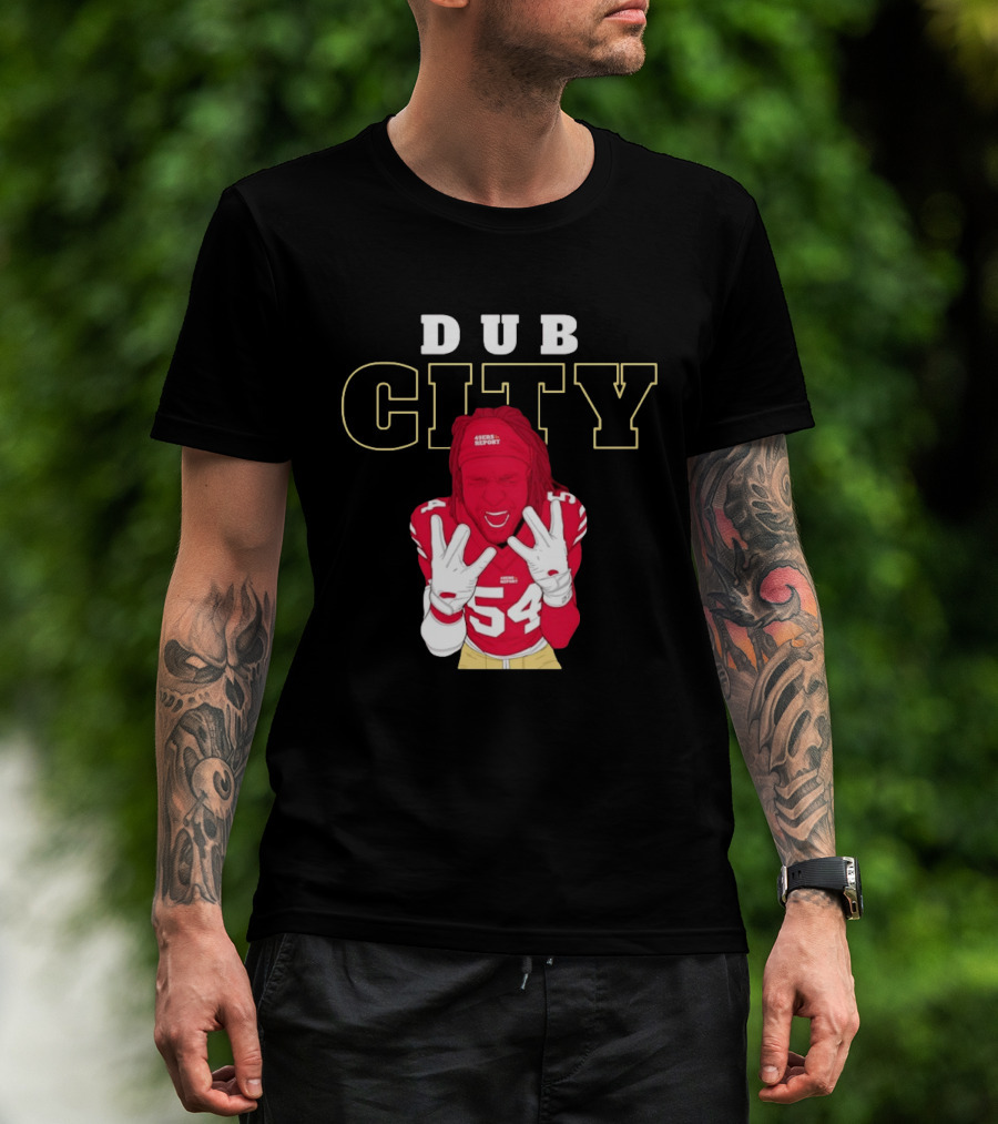 Dub City Fred Warner San Francisco 49ers T-Shirt