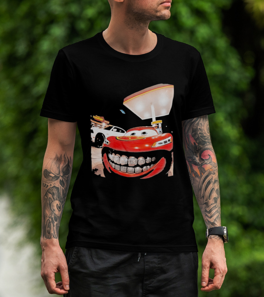 Cars Lightning McQueen Grills Radiator Springs Charger T-Shirt