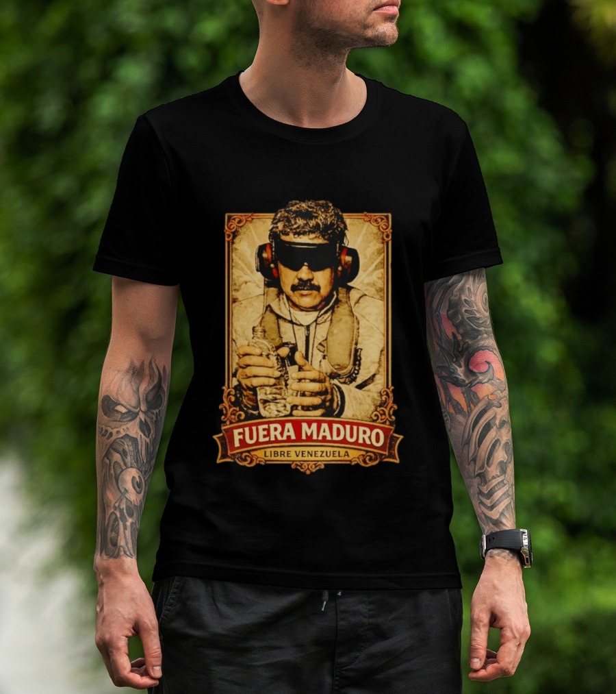 Fuera Maduro Libre Venezuela Protest T-Shirt