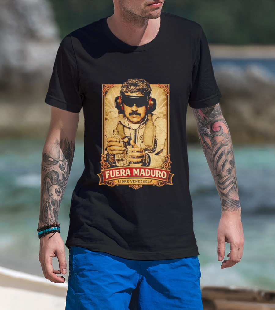 Fuera Maduro Libre Venezuela Protest T-Shirt