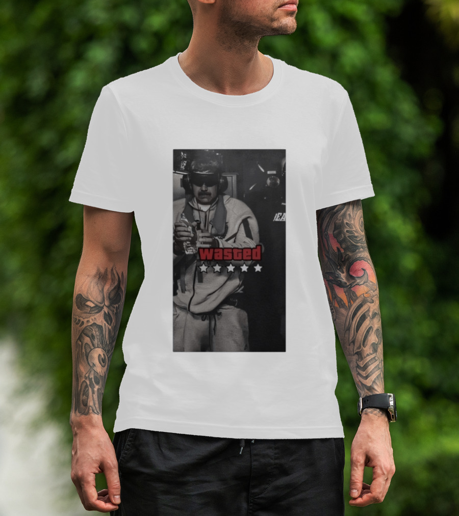 Wasted Five Star Nicolas Maduro Gaming T-Shirt
