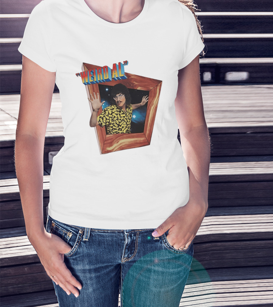 Weird Al Stranger Things Retro Galactic T-Shirt