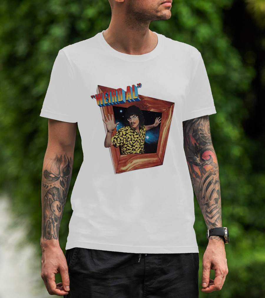 Weird Al Stranger Things Retro Galactic T-Shirt