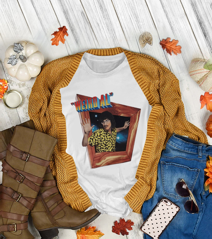 Weird Al Stranger Things Retro Galactic T-Shirt