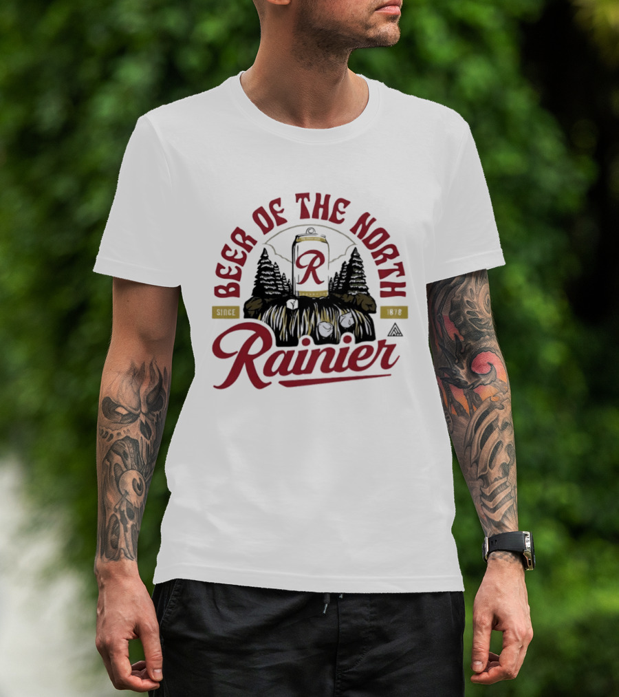 Rainier Beer Of The North Logo Since 1878 T-Shirt