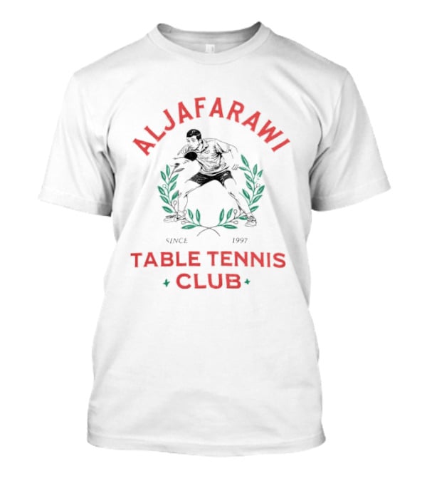 Kyrie Irving Aljafarawi Since 1997 Table Tennis Club T-Shirt