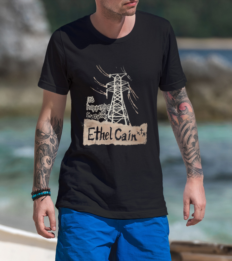 Ethel Cain It's Happening To Everybody Transmission Tower T-Shirt