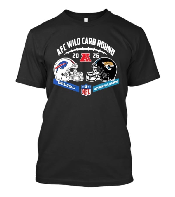 Buffalo Bills Vs Jacksonville Jaguars AFC Wild Card Round 2026 NFL Matchup T-Shirt