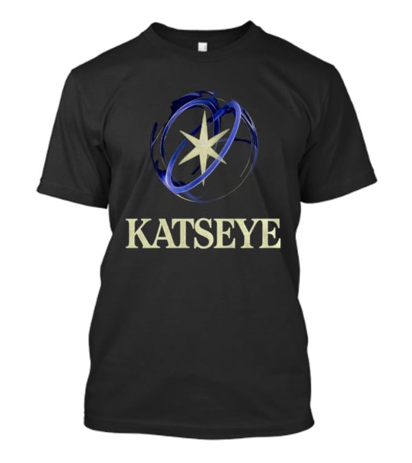 Katseye Band Idea Concert Wear Black Orb Star T-Shirt