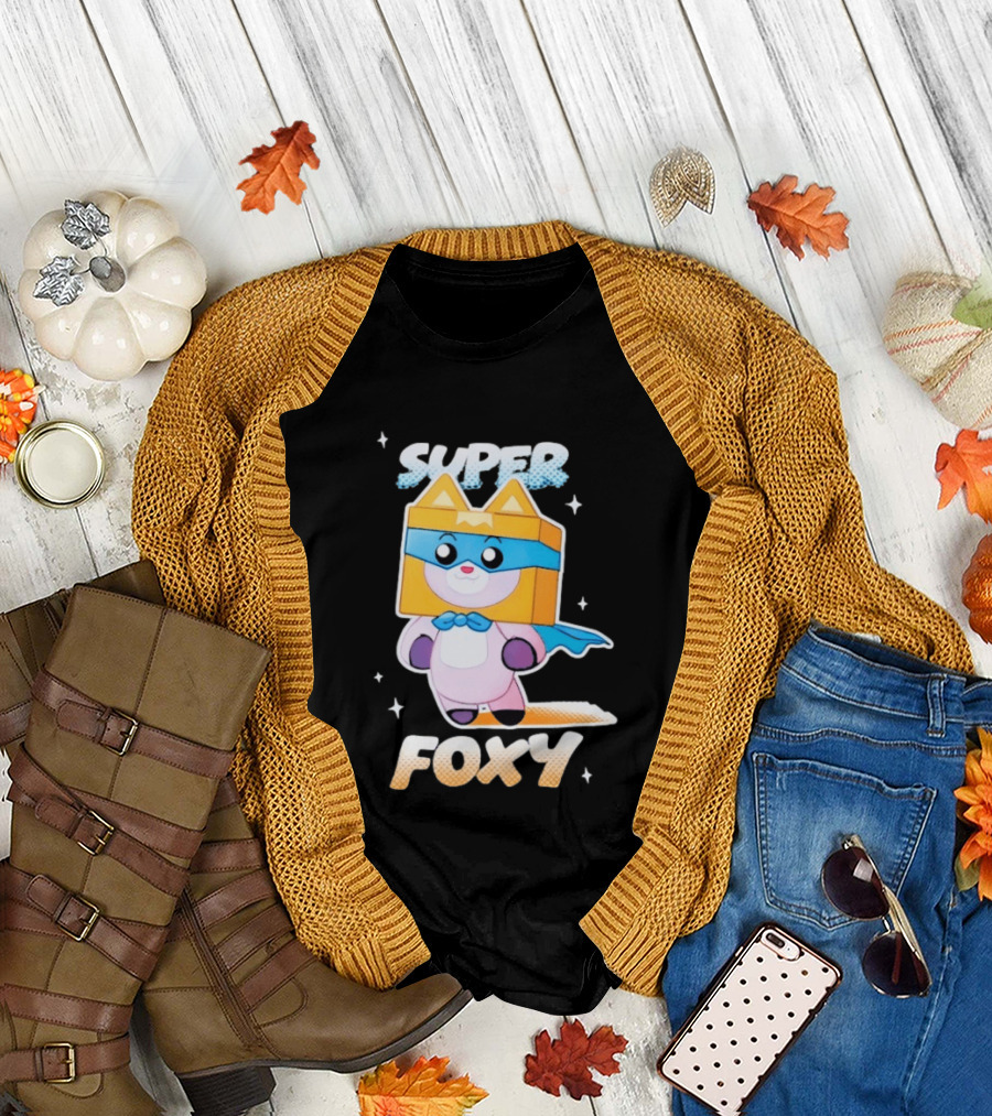 Super Foxy 2026 Cartoon T-Shirt