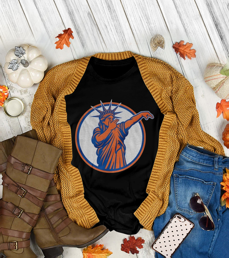New York Knicks Statue of Liberty Dab Meme T-Shirt