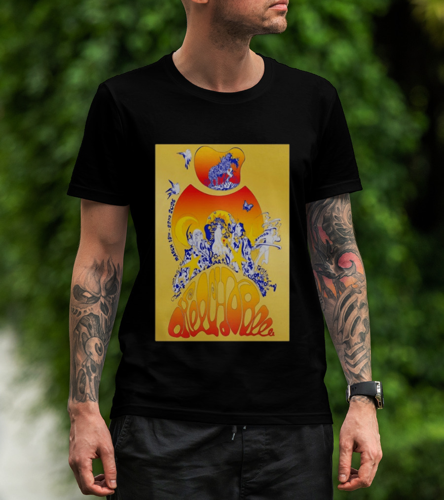 Okeechobee Music And Arts Festival March 19 22 2026 Sunshine Grove Psychedelic T-Shirt