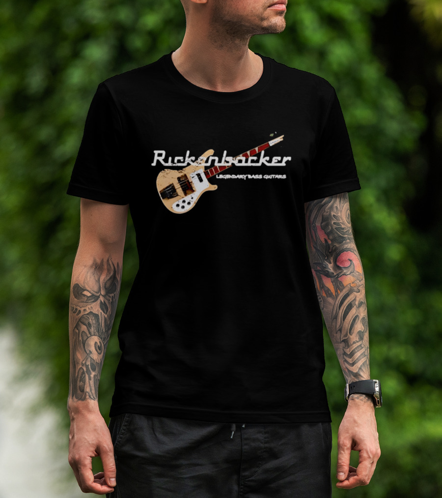Rickenbacker Legendary Bass Guitars Iconic Instrument T-Shirt